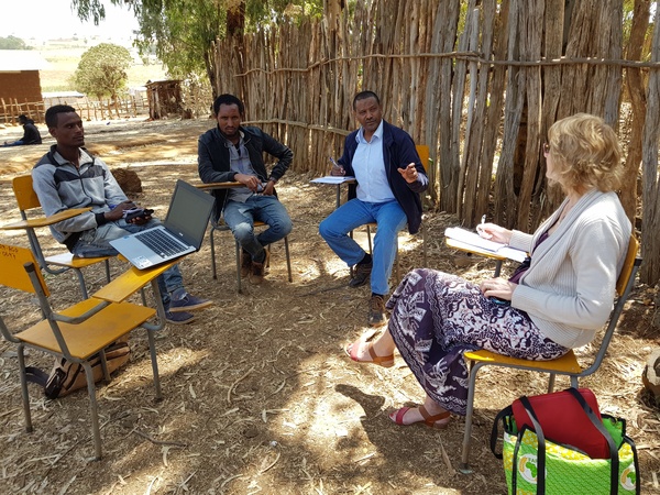 Interviewing D As Amhara region