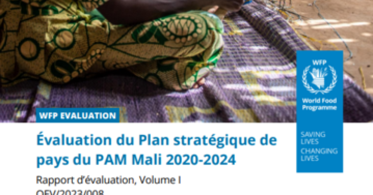 Landell Mills | World Food Programme publishes Evaluation of Mali…